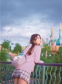 Kuragawa - NO.043 Japan Travel Shooting - Purple Disney Uniform(31)
